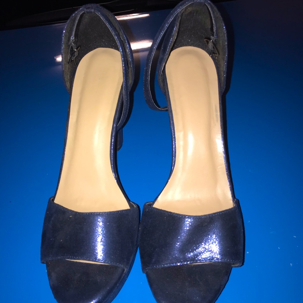 Dark blue heels